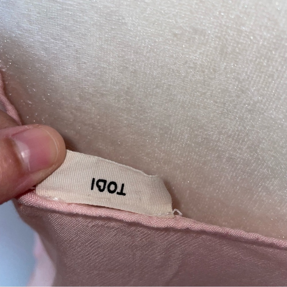 Tobi Baby Pink Crop Top - Picture 7 of 8